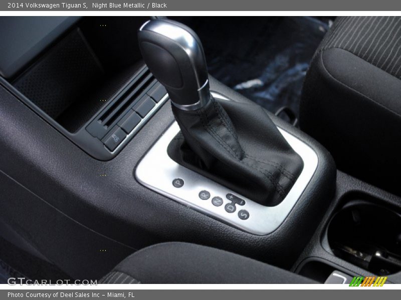 Night Blue Metallic / Black 2014 Volkswagen Tiguan S