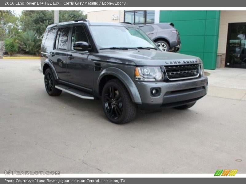 Corris Grey Metallic / Ebony/Ebony 2016 Land Rover LR4 HSE LUX