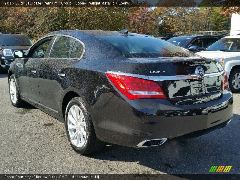 Ebony Twilight Metallic / Ebony 2016 Buick LaCrosse Premium I Group