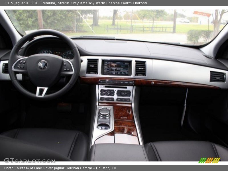 Stratus Grey Metallic / Warm Charcoal/Warm Charcoal 2015 Jaguar XF 2.0T Premium