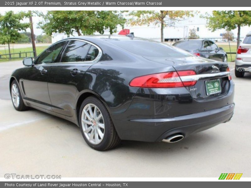 Stratus Grey Metallic / Warm Charcoal/Warm Charcoal 2015 Jaguar XF 2.0T Premium
