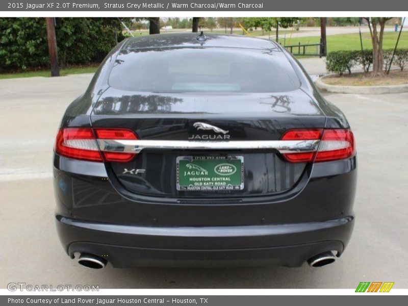 Stratus Grey Metallic / Warm Charcoal/Warm Charcoal 2015 Jaguar XF 2.0T Premium