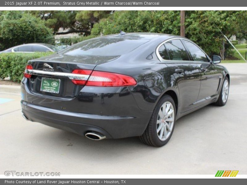 Stratus Grey Metallic / Warm Charcoal/Warm Charcoal 2015 Jaguar XF 2.0T Premium