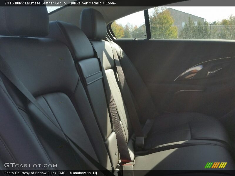 Quicksilver Metallic / Ebony 2016 Buick LaCrosse Leather Group