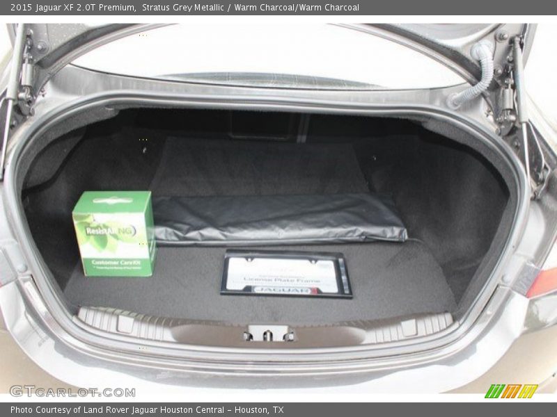 Stratus Grey Metallic / Warm Charcoal/Warm Charcoal 2015 Jaguar XF 2.0T Premium