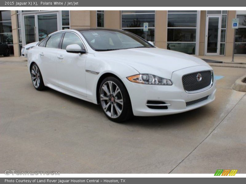 Polaris White / Jet/Jet 2015 Jaguar XJ XJ