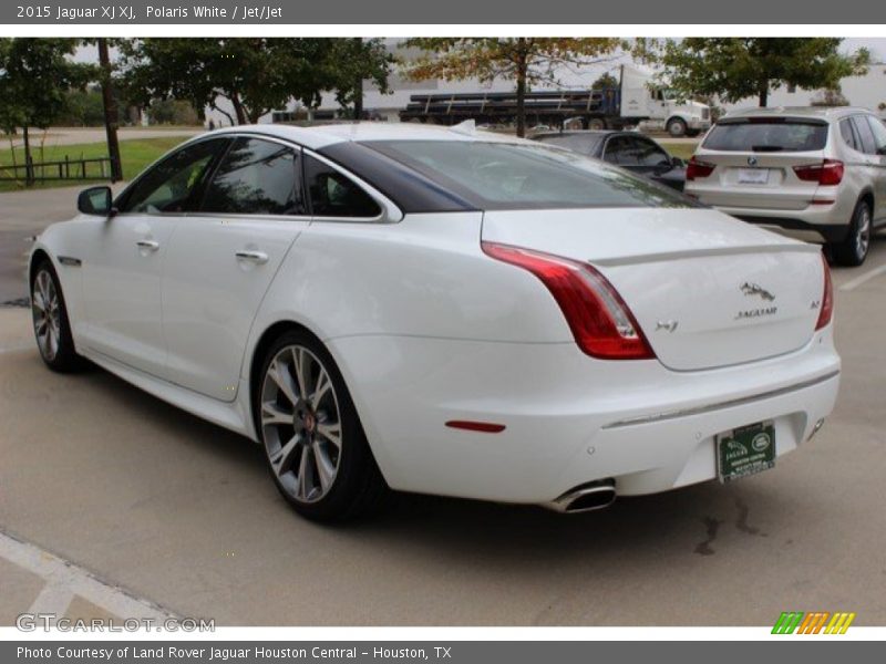 Polaris White / Jet/Jet 2015 Jaguar XJ XJ