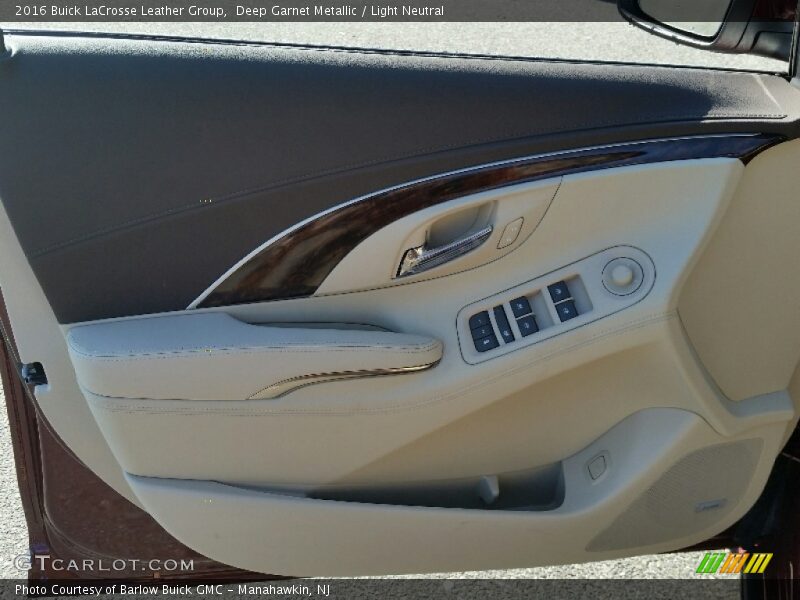 Deep Garnet Metallic / Light Neutral 2016 Buick LaCrosse Leather Group