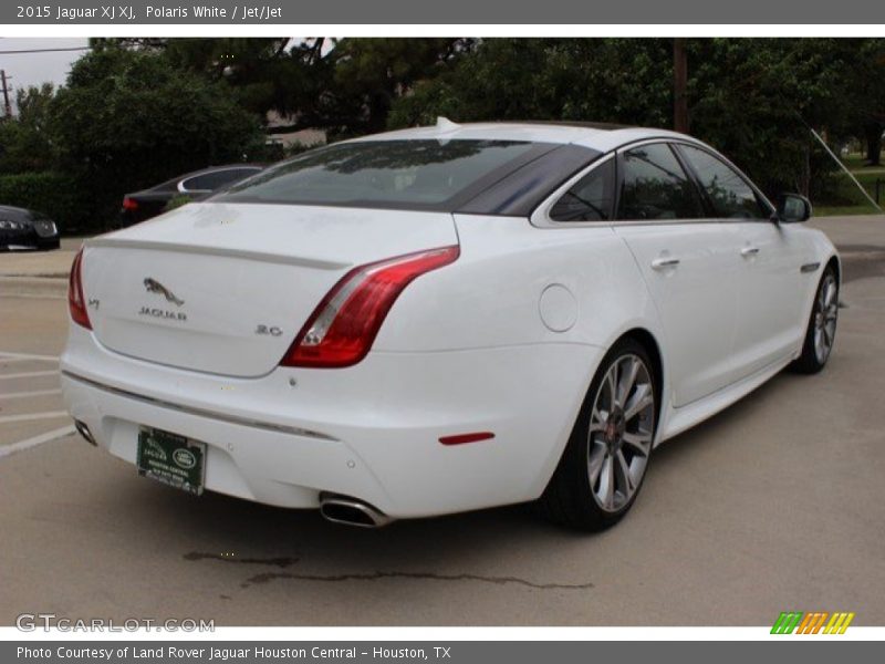 Polaris White / Jet/Jet 2015 Jaguar XJ XJ