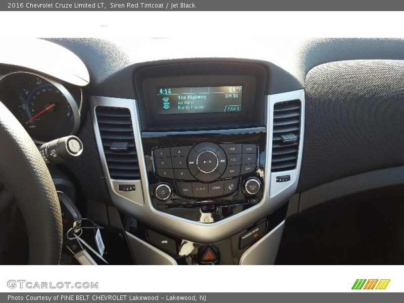 Siren Red Tintcoat / Jet Black 2016 Chevrolet Cruze Limited LT