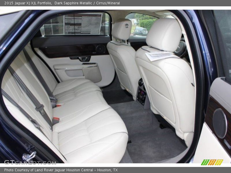 Dark Sapphire Metallic / Cirrus/Mineral 2015 Jaguar XJ XJL Portfolio