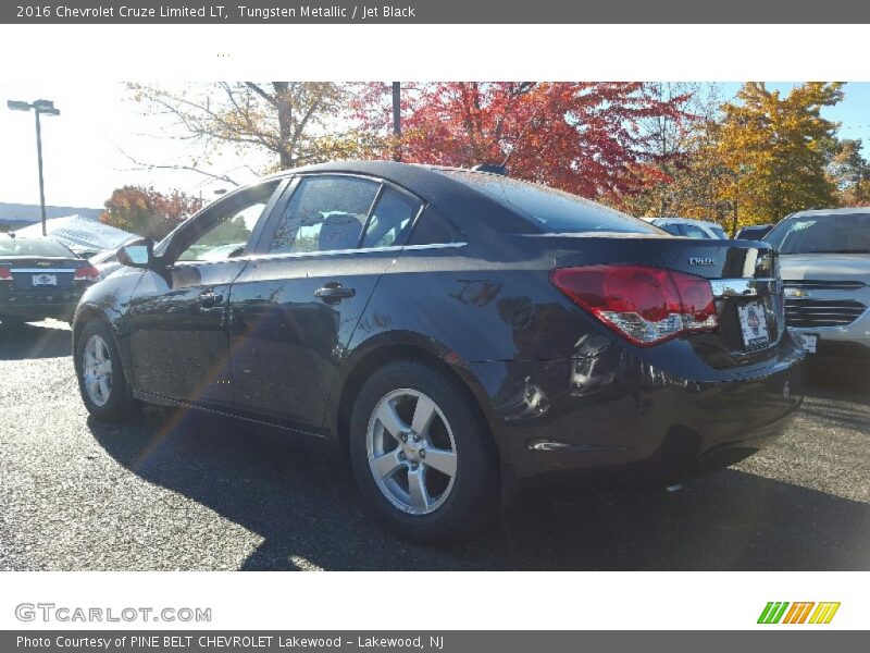 Tungsten Metallic / Jet Black 2016 Chevrolet Cruze Limited LT