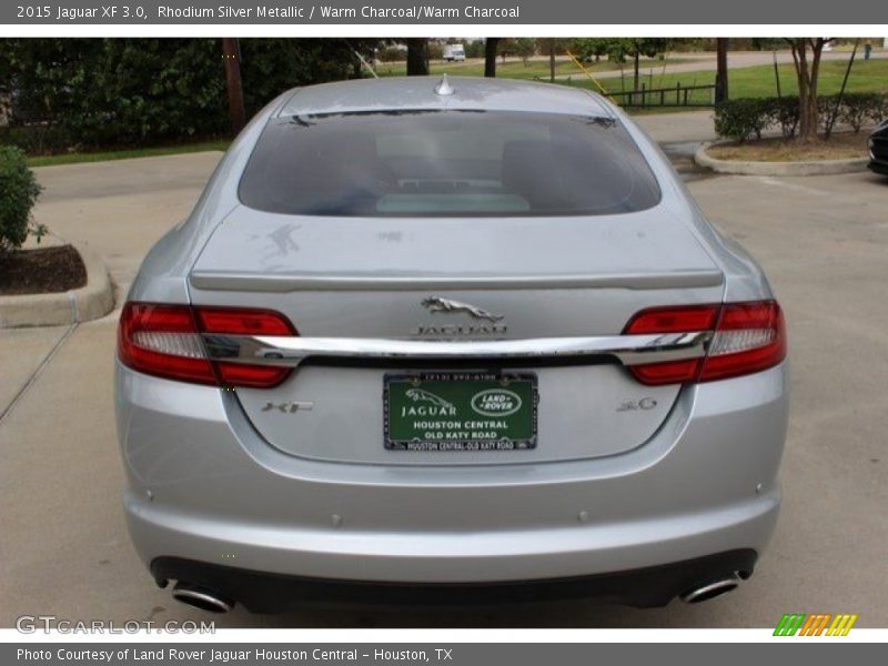 Rhodium Silver Metallic / Warm Charcoal/Warm Charcoal 2015 Jaguar XF 3.0