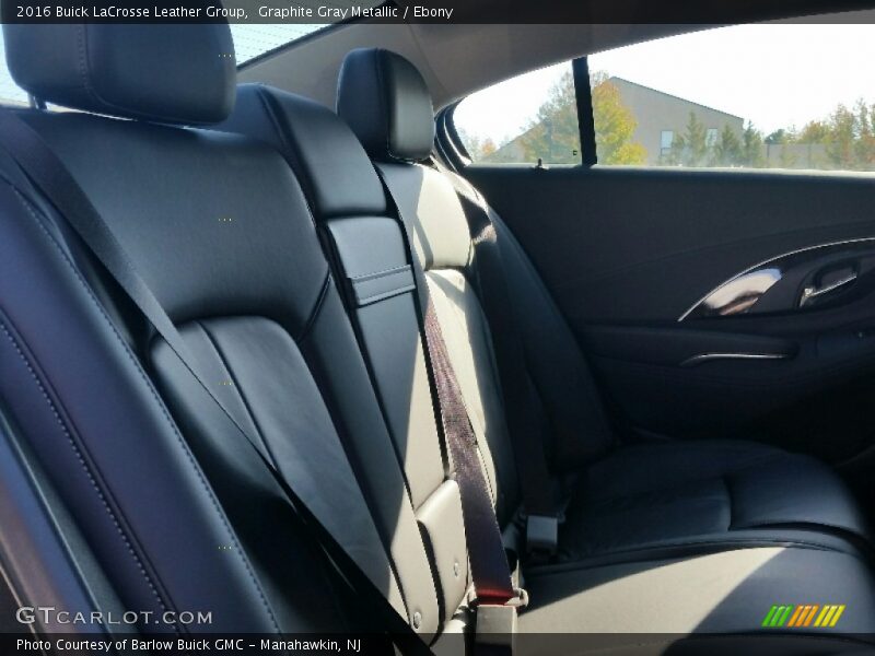 Graphite Gray Metallic / Ebony 2016 Buick LaCrosse Leather Group