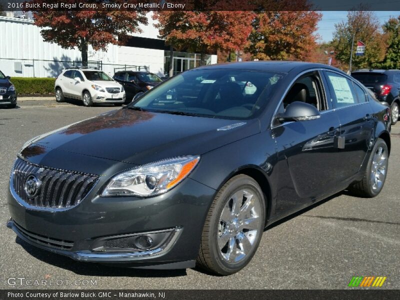 Smoky Gray Metallic / Ebony 2016 Buick Regal Regal Group