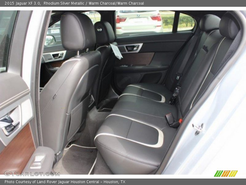 Rhodium Silver Metallic / Warm Charcoal/Warm Charcoal 2015 Jaguar XF 3.0