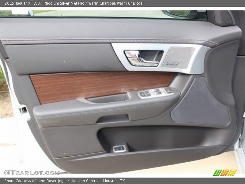 Rhodium Silver Metallic / Warm Charcoal/Warm Charcoal 2015 Jaguar XF 3.0