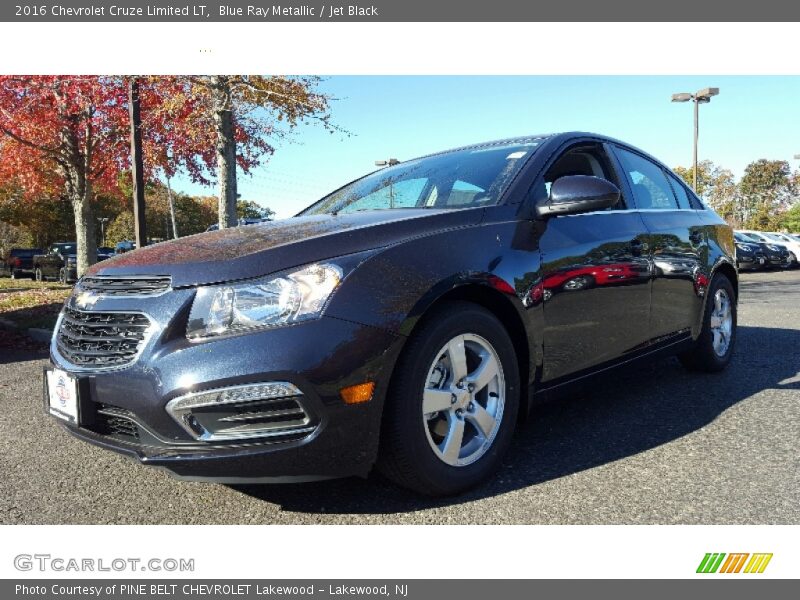 Blue Ray Metallic / Jet Black 2016 Chevrolet Cruze Limited LT