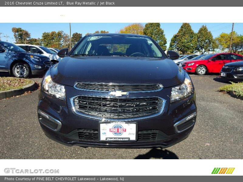 Blue Ray Metallic / Jet Black 2016 Chevrolet Cruze Limited LT