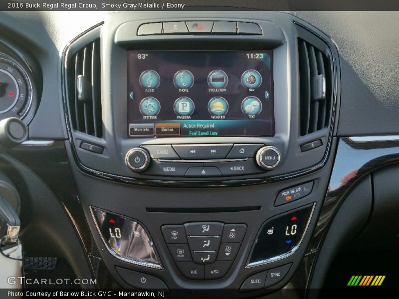Smoky Gray Metallic / Ebony 2016 Buick Regal Regal Group