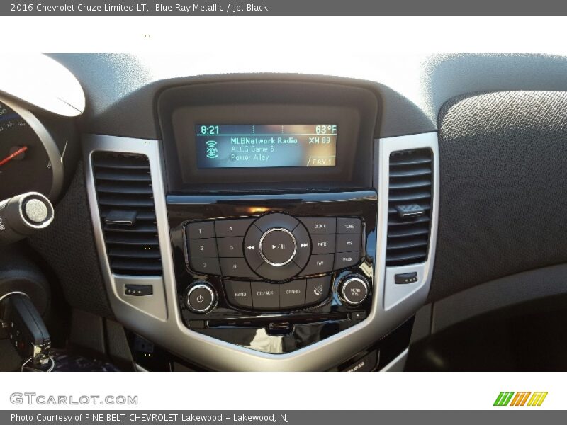 Blue Ray Metallic / Jet Black 2016 Chevrolet Cruze Limited LT