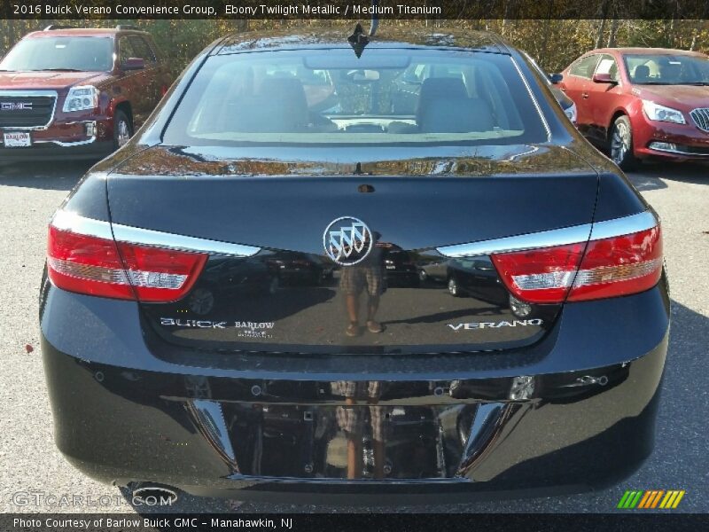 Ebony Twilight Metallic / Medium Titanium 2016 Buick Verano Convenience Group