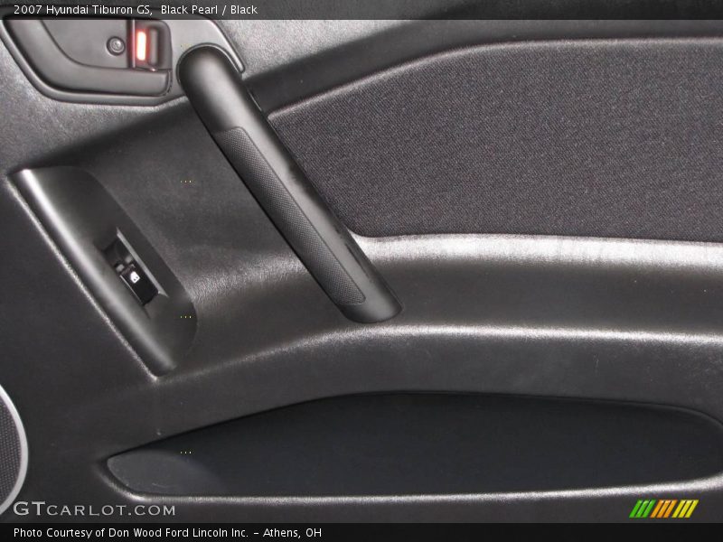 Black Pearl / Black 2007 Hyundai Tiburon GS
