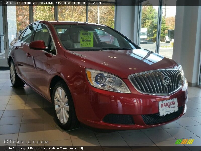 Crystal Red Tintcoat / Cashmere 2016 Buick Verano Verano Group