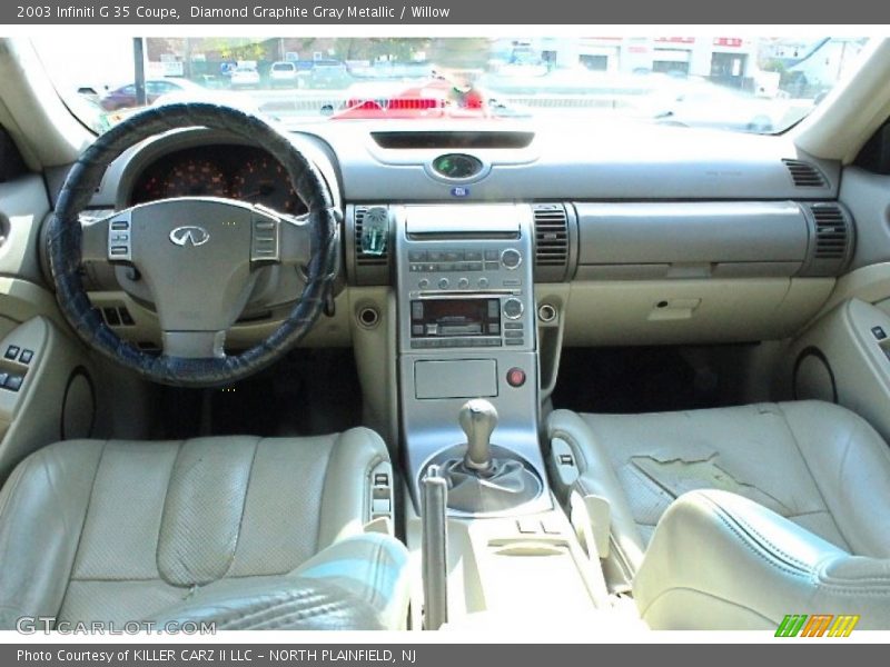Diamond Graphite Gray Metallic / Willow 2003 Infiniti G 35 Coupe