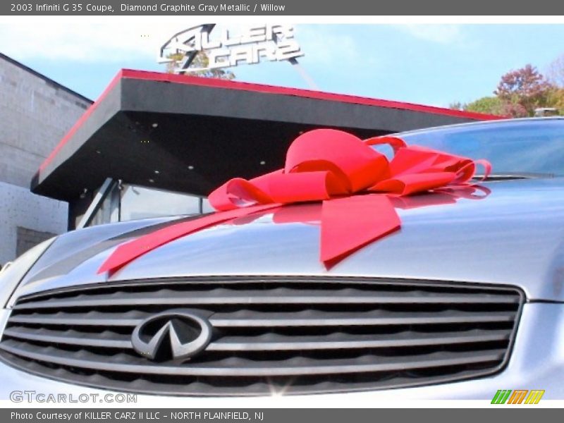 Diamond Graphite Gray Metallic / Willow 2003 Infiniti G 35 Coupe