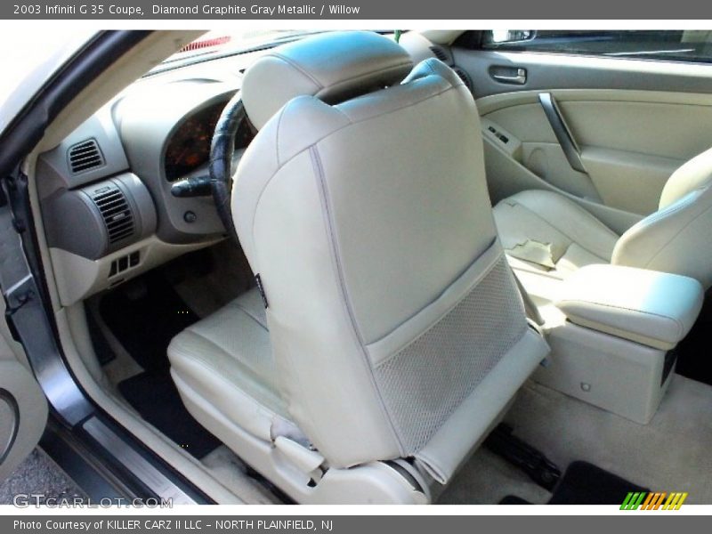 Diamond Graphite Gray Metallic / Willow 2003 Infiniti G 35 Coupe