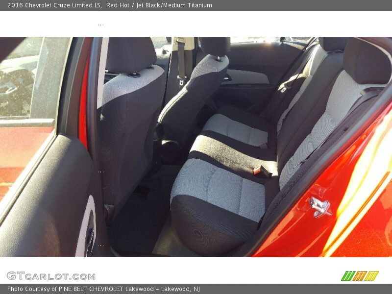 Red Hot / Jet Black/Medium Titanium 2016 Chevrolet Cruze Limited LS