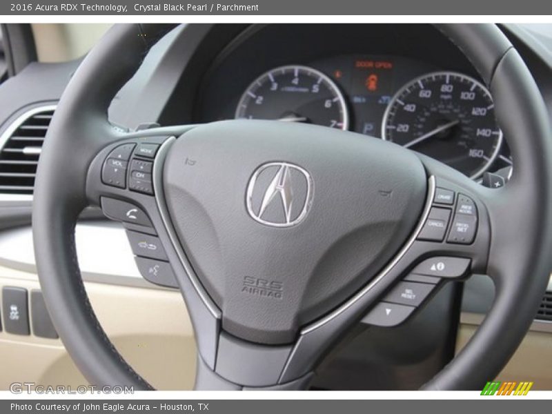 Crystal Black Pearl / Parchment 2016 Acura RDX Technology