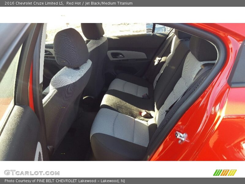 Red Hot / Jet Black/Medium Titanium 2016 Chevrolet Cruze Limited LS