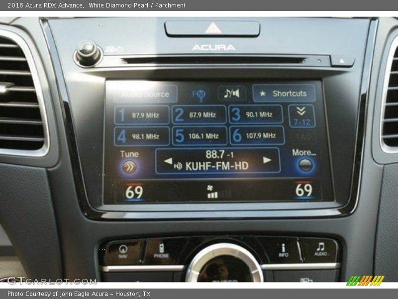 White Diamond Pearl / Parchment 2016 Acura RDX Advance