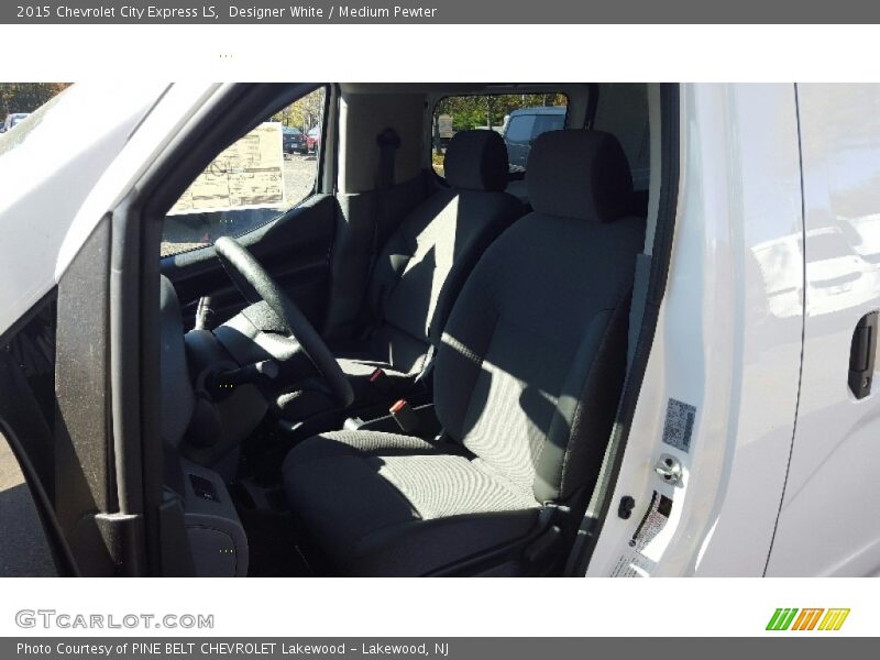 Designer White / Medium Pewter 2015 Chevrolet City Express LS
