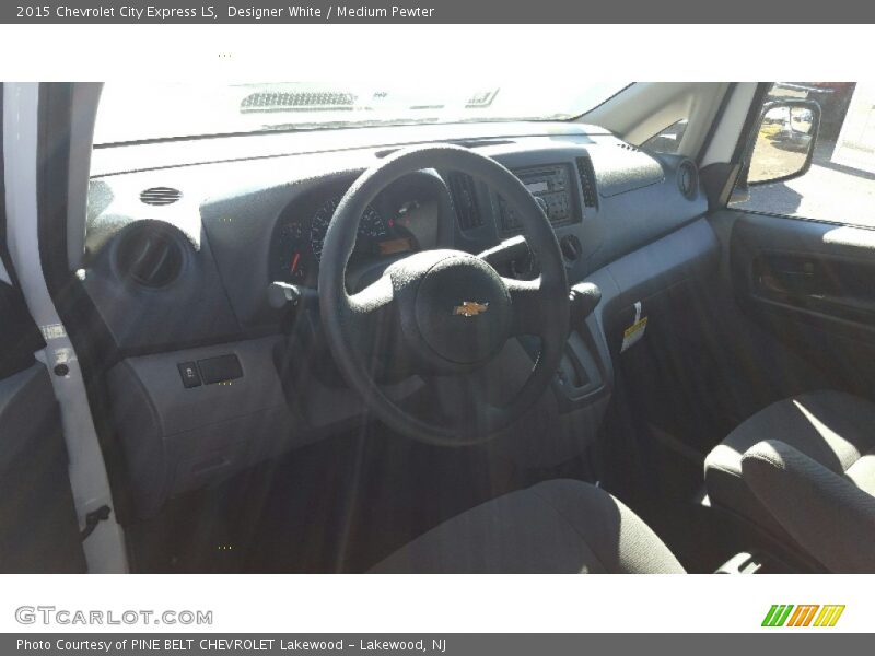 Designer White / Medium Pewter 2015 Chevrolet City Express LS