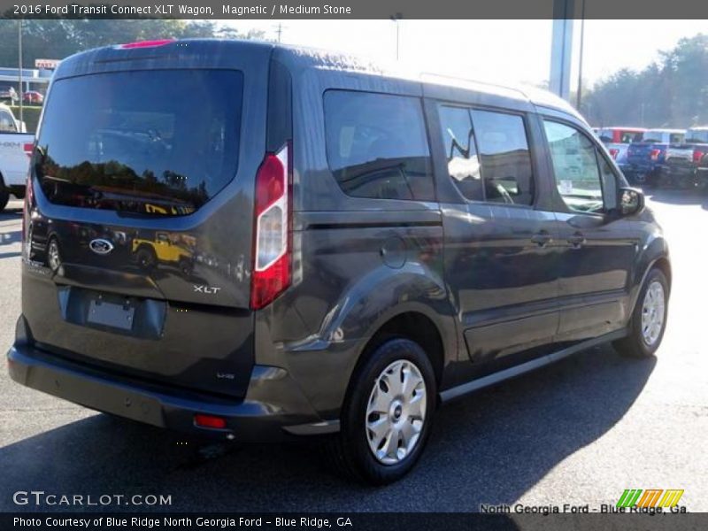 Magnetic / Medium Stone 2016 Ford Transit Connect XLT Wagon