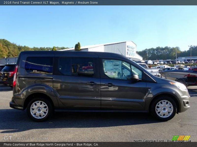 Magnetic / Medium Stone 2016 Ford Transit Connect XLT Wagon