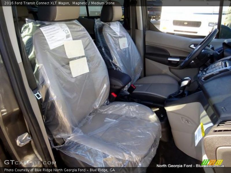 Magnetic / Medium Stone 2016 Ford Transit Connect XLT Wagon