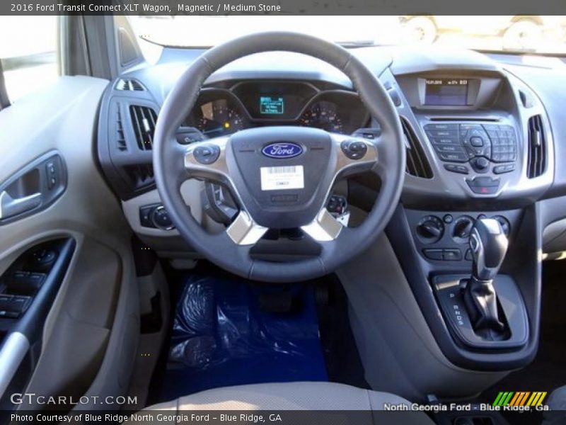 Magnetic / Medium Stone 2016 Ford Transit Connect XLT Wagon