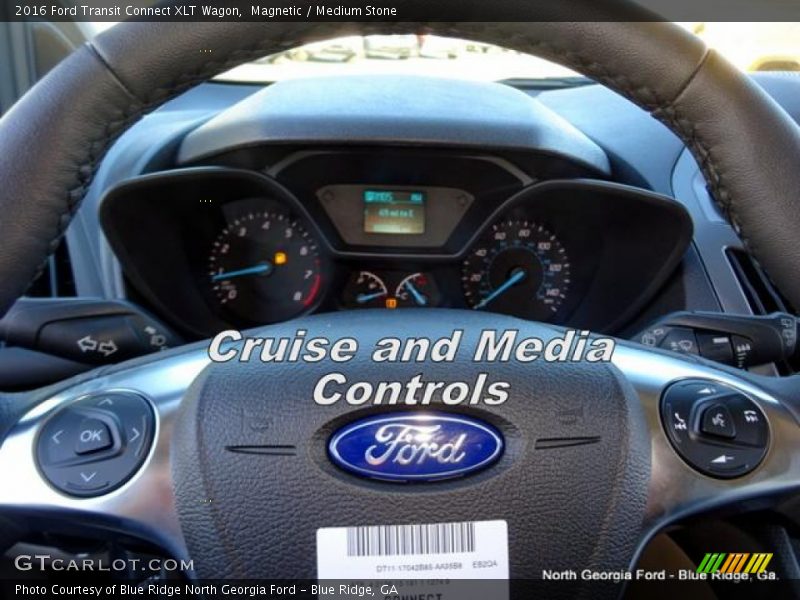 Magnetic / Medium Stone 2016 Ford Transit Connect XLT Wagon