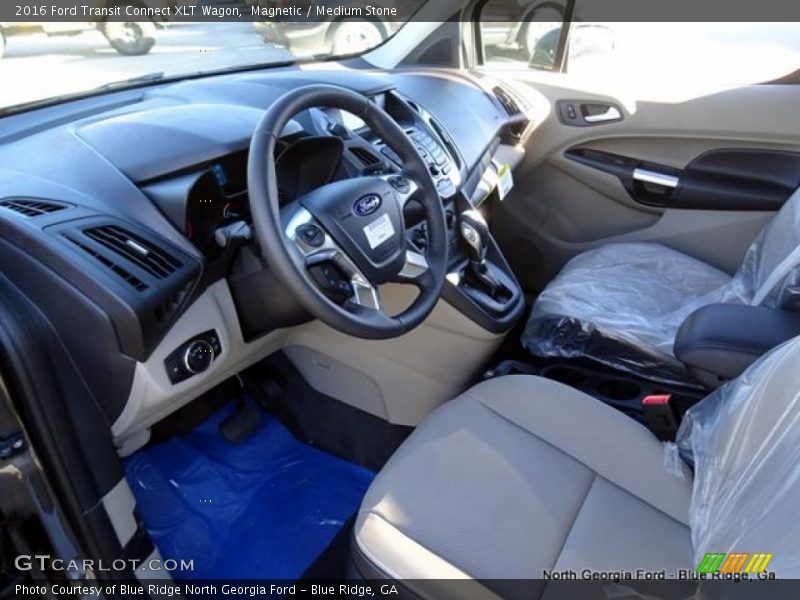 Magnetic / Medium Stone 2016 Ford Transit Connect XLT Wagon