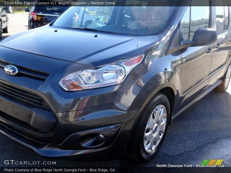 Magnetic / Medium Stone 2016 Ford Transit Connect XLT Wagon