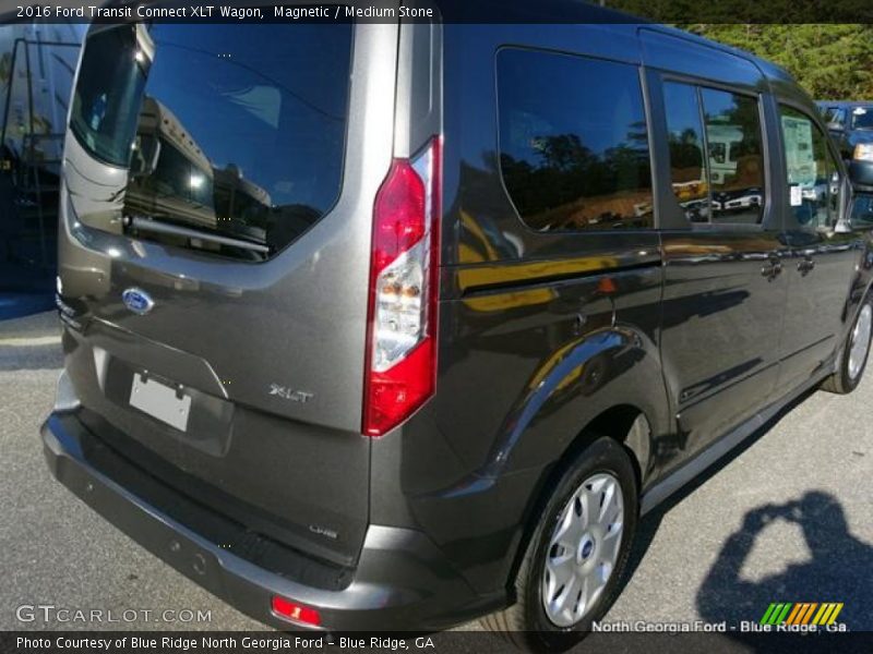 Magnetic / Medium Stone 2016 Ford Transit Connect XLT Wagon