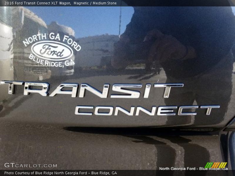 Magnetic / Medium Stone 2016 Ford Transit Connect XLT Wagon