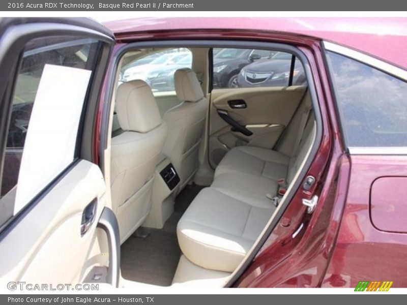 Basque Red Pearl II / Parchment 2016 Acura RDX Technology