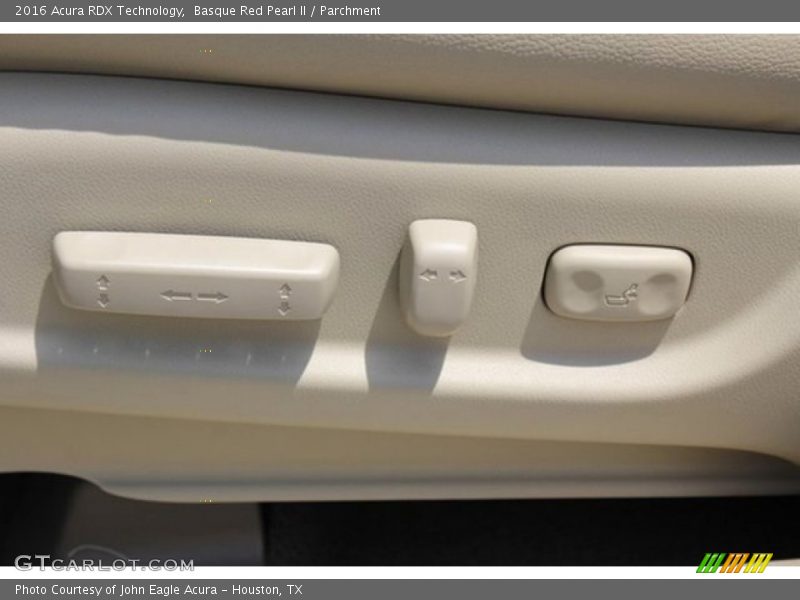 Basque Red Pearl II / Parchment 2016 Acura RDX Technology