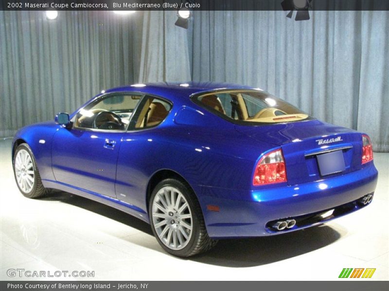 Blu Mediterraneo (Blue) / Cuoio 2002 Maserati Coupe Cambiocorsa