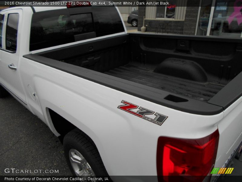 Summit White / Dark Ash/Jet Black 2016 Chevrolet Silverado 1500 LTZ Z71 Double Cab 4x4